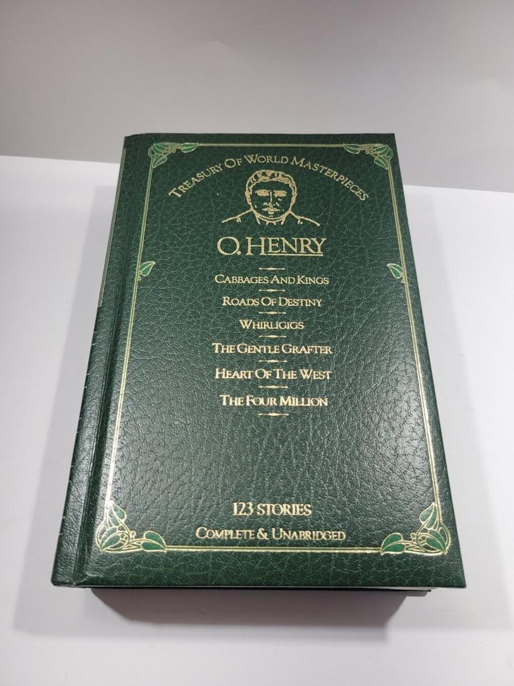 Vintage Treasury Of World Masterpieces O Henry 123 Short Stories Green HC USA